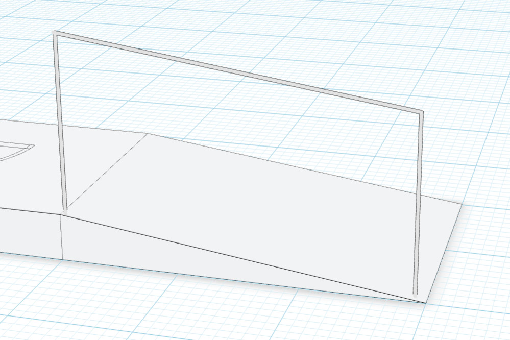 Simple handrail and ramp built using Moddy.